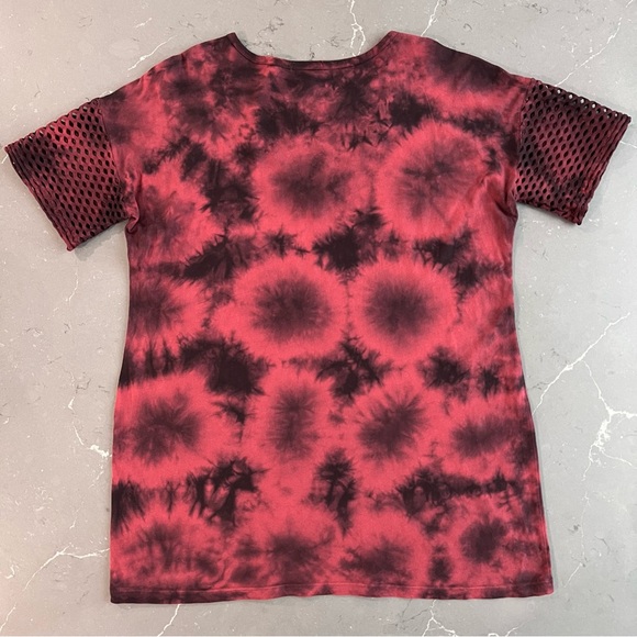 Hot Topic Tie Dye Cut Out Oversized Top - Picture 2 of 4